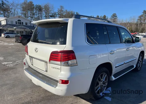 2014 Lexus Lx 570 z USA, uszkodzony, nr VIN JTJHY7AX2E4157767